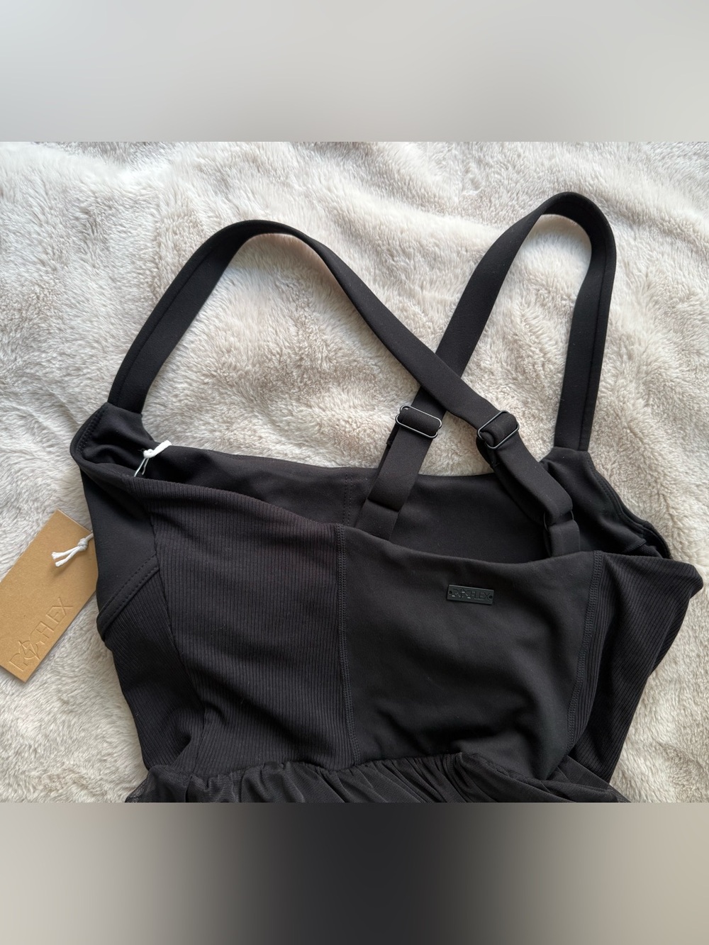 NWT POPFLEX Corset Pirouette Dress Black Size M - Picture 7 of 11